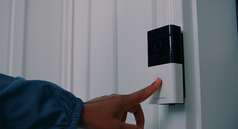 Doorbell camera installation in Norfolk, VA